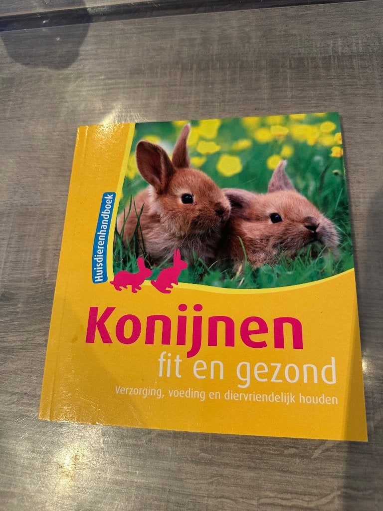 Konijnen fit en gezond, Livres, Animaux & Animaux domestiques, Enlèvement, Comme neuf, Lapins ou Rongeurs