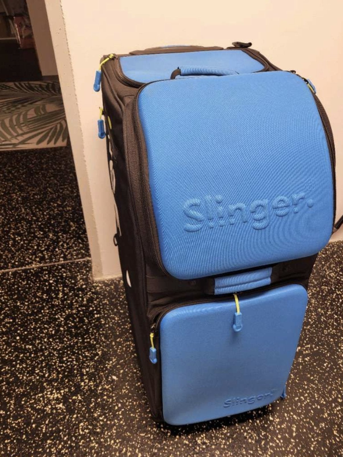 Slinger Bag tennisballenmachine + accessoires, Sport en Fitness, Ophalen of Verzenden, Zo goed als nieuw