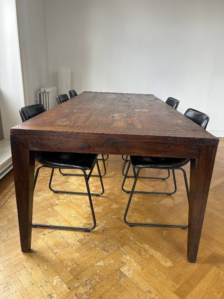 Prachtige houten tafel, Ophalen, Eikenhout, Hout, Zo goed als nieuw