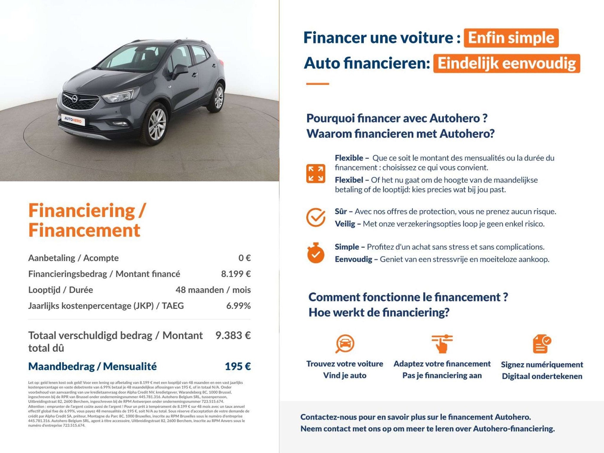 Opel Mokka X 1.6 Active Start/Stop, Autos, 1355 kg, Argent ou Gris, Achat, MokkaX