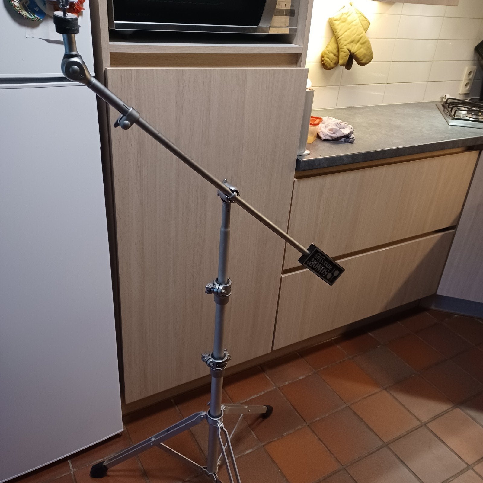 Support de cymbale Sonor Protec en aluminium pour votre batt, Enlèvement ou Envoi, Utilisé, Pied pour instrument, Batterie ou Percussions