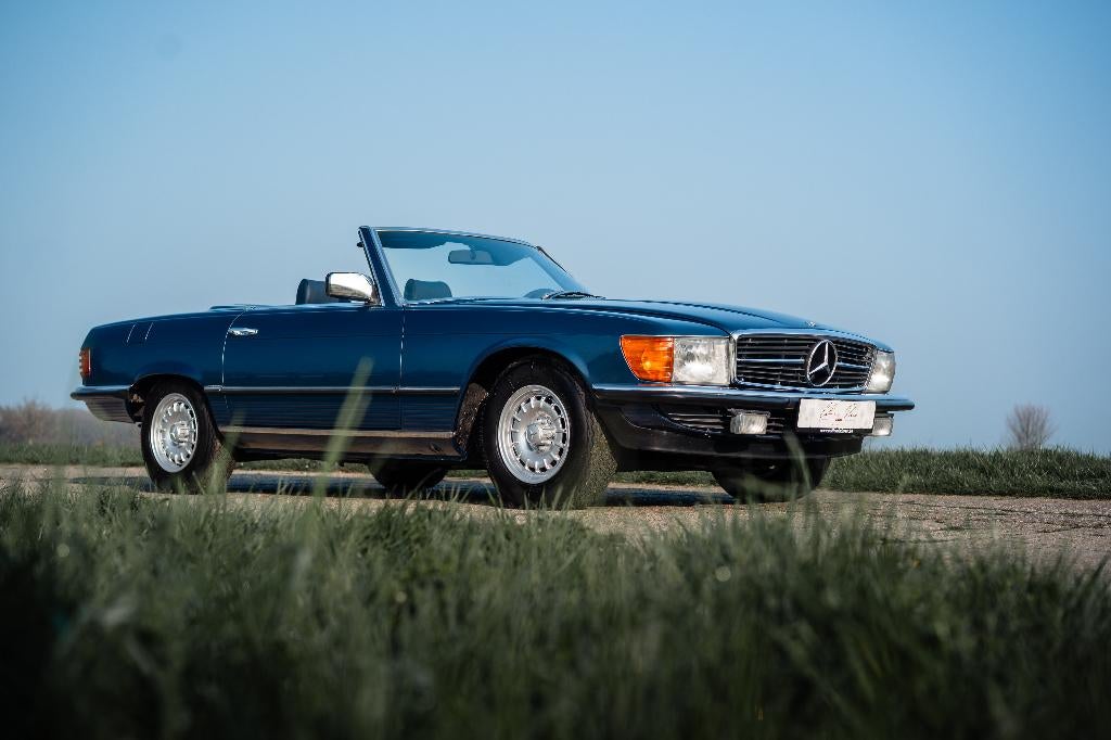 1980 Mercedes-Benz 500SL, Auto's, Mercedes-Benz, Automaat, Achterwielaandrijving, 4973 cc, 8 cilinders