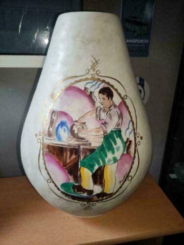 vase en saint ghislain louis randour, Antiquités & Art, Enlèvement ou Envoi