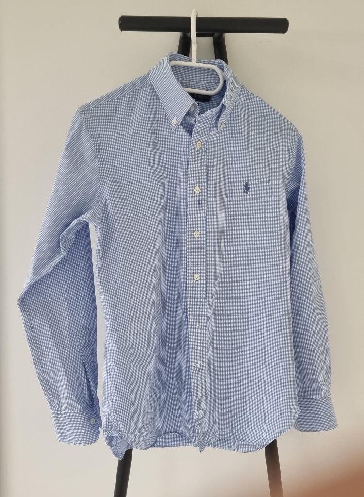 Hemd Polo Ralph Lauren SlimFit heren katoen maat 38, Neuf, Enlèvement ou Envoi, Tour de cou 38 (S) ou plus petit, Polo Ralph Lauren