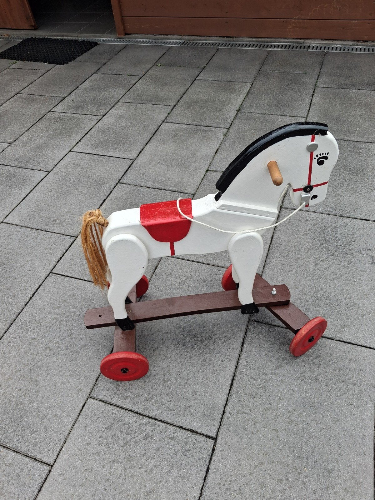 oude paardje, Ophalen