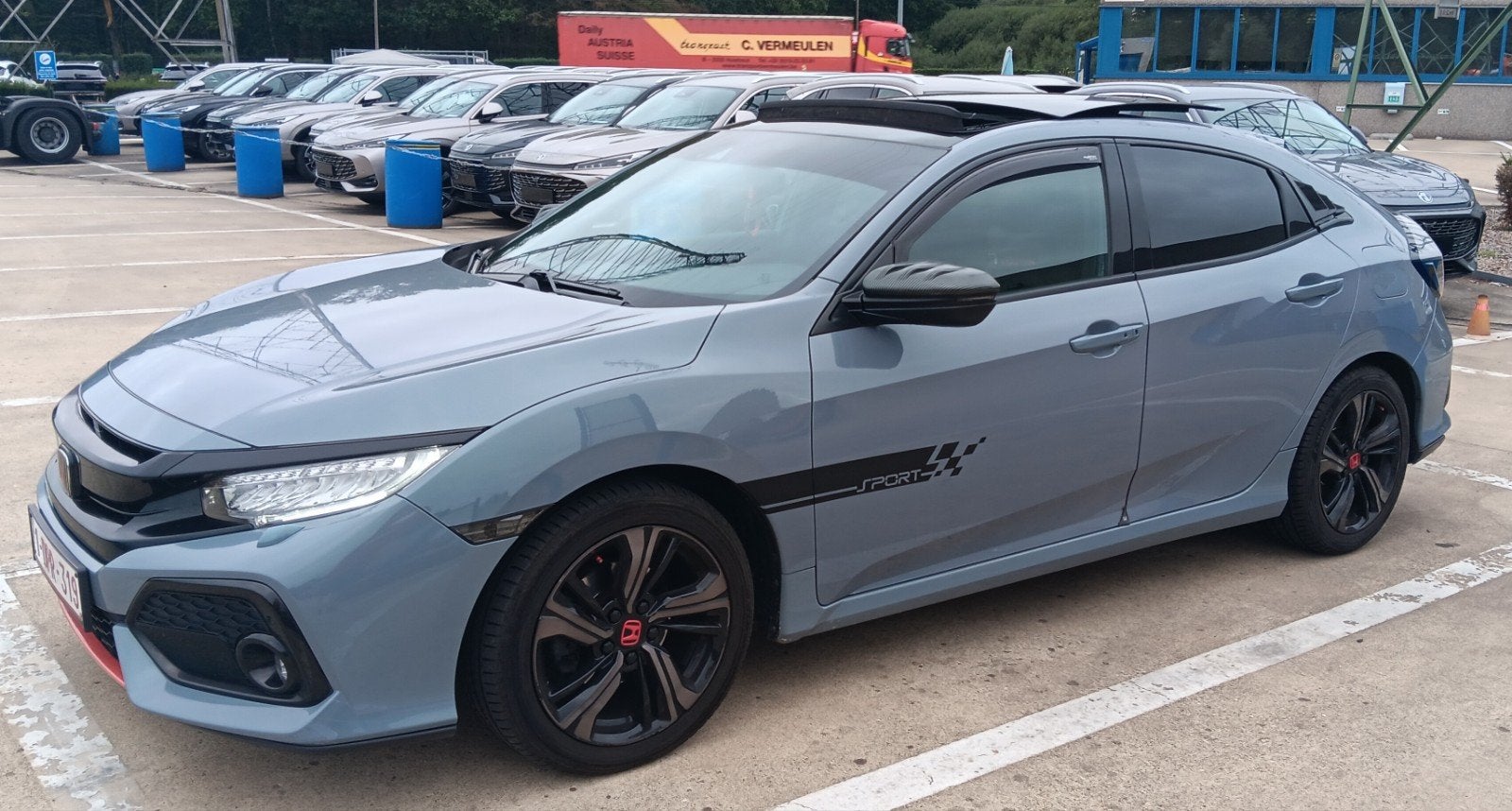 mooie honda civic 1.0 v-tec, Auto's, Dealer onderhouden, Handgeschakeld, Open dak, Particulier