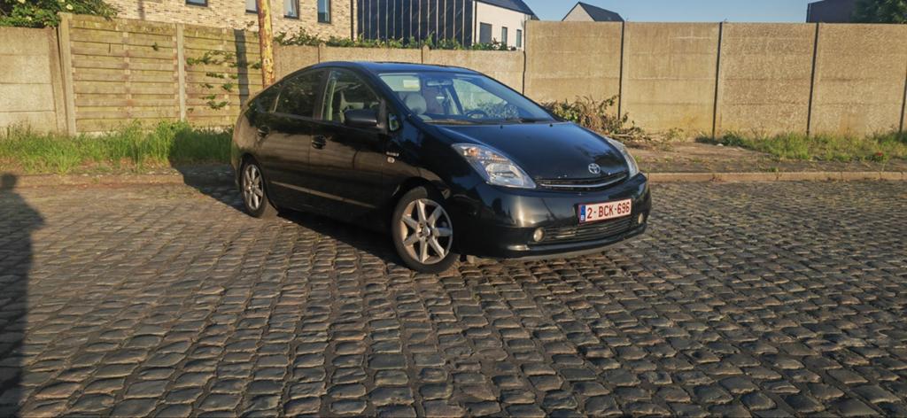Toyota prius zwart, 2008, Autos, Noir, 5 portes, Automatique, Particulier