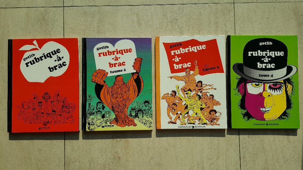 BD Gotlib Rubrique Cinemastock Trucs-en-vrac Hamster jovial, Enlèvement ou Envoi, Utilisé, Gotlib