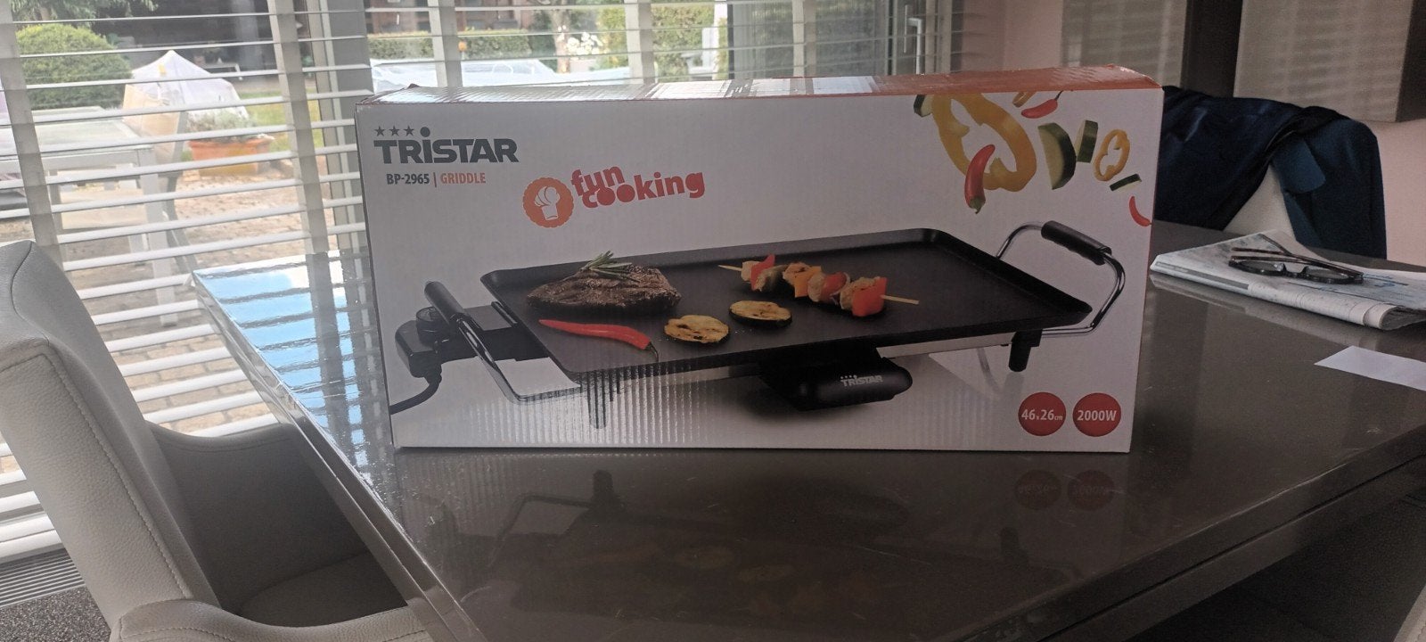 grill/tepanyakiplaat, NIEUW, Electroménager, Plaques de gril, Enlèvement