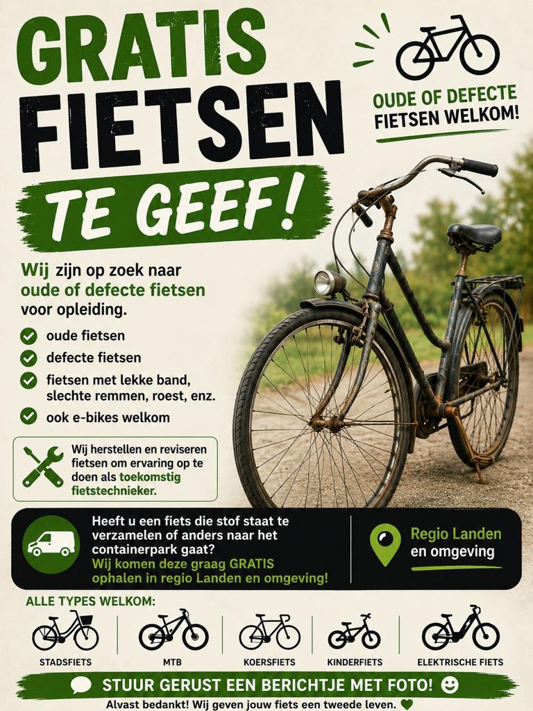 Recherché : vélos gratuits ou défectueux, Vélos & Vélomoteurs, Vélos | Ancêtres & Oldtimers, Enlèvement