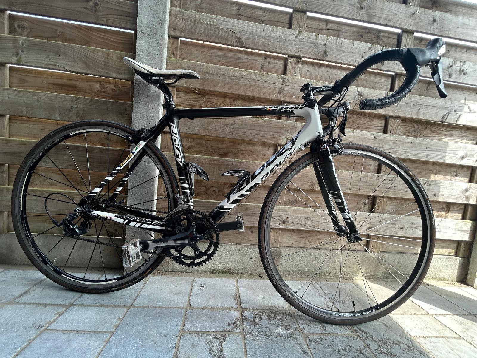 Ridley koersfiets, Vélos & Vélomoteurs, Vélos | Vélos de course, Utilisé, Hommes, Autres marques, 15 à 20 vitesses, Frein sur jante