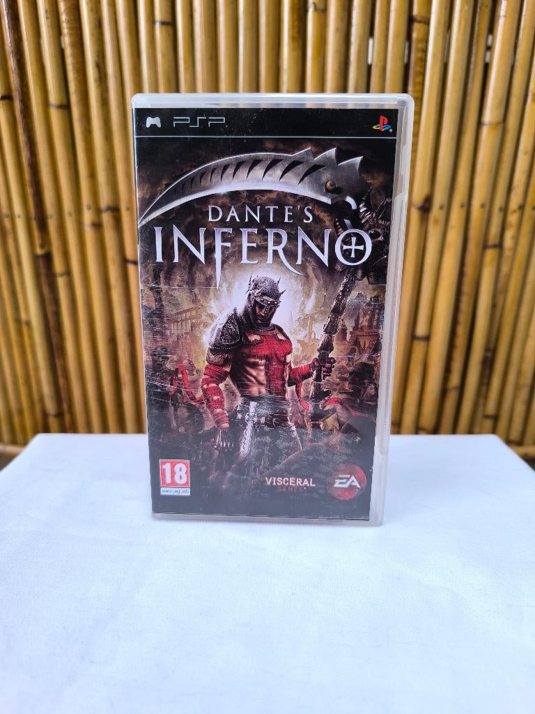 PSP-videogame Dante's Inferno FR-versie met handleiding, Avontuur en Actie, Gebruikt, Vanaf 18 jaar, 1 speler