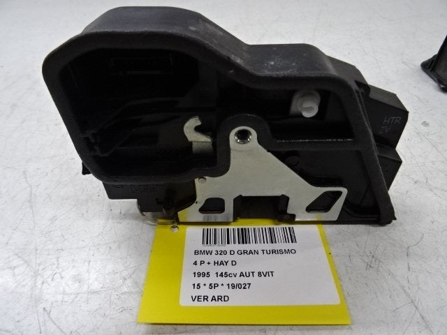 SERRURE DE PORTE ARRIÈRE DROITE 3 serie Gran Turismo (F34), Utilisé, Arrière, BMW