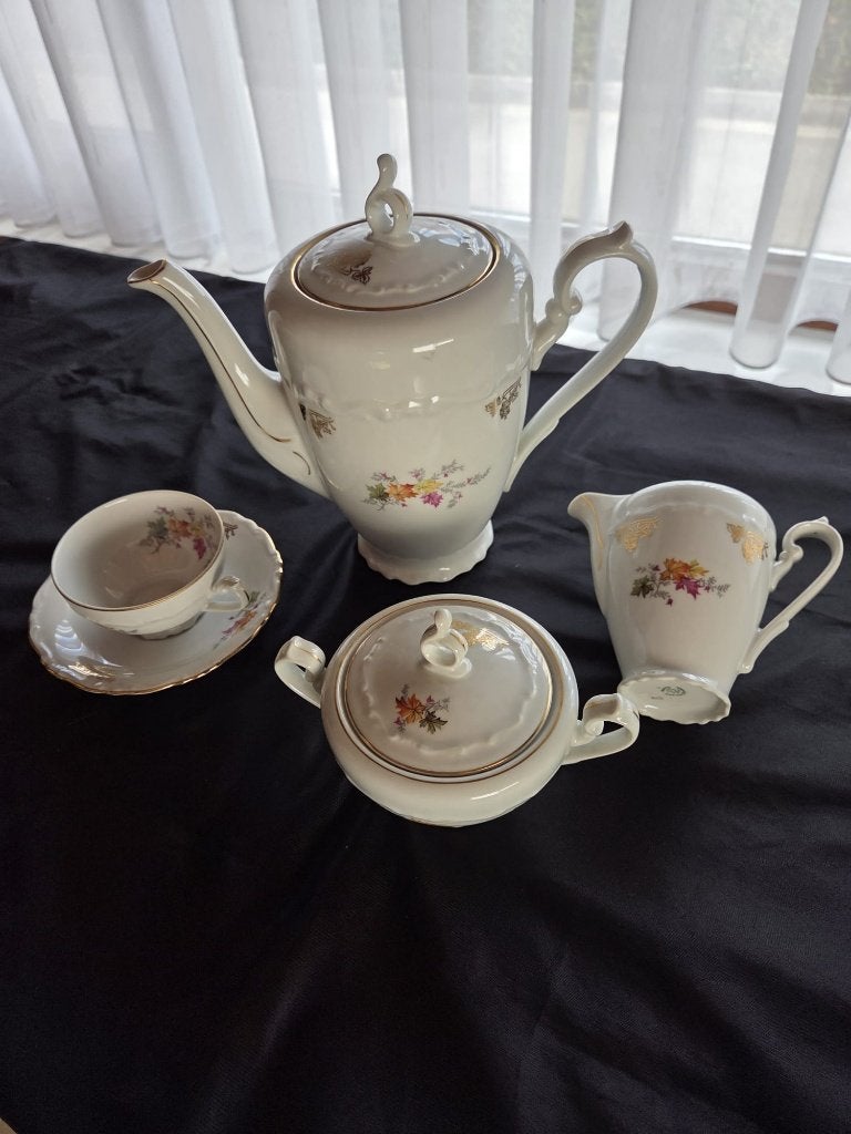 koffieservies, Ophalen