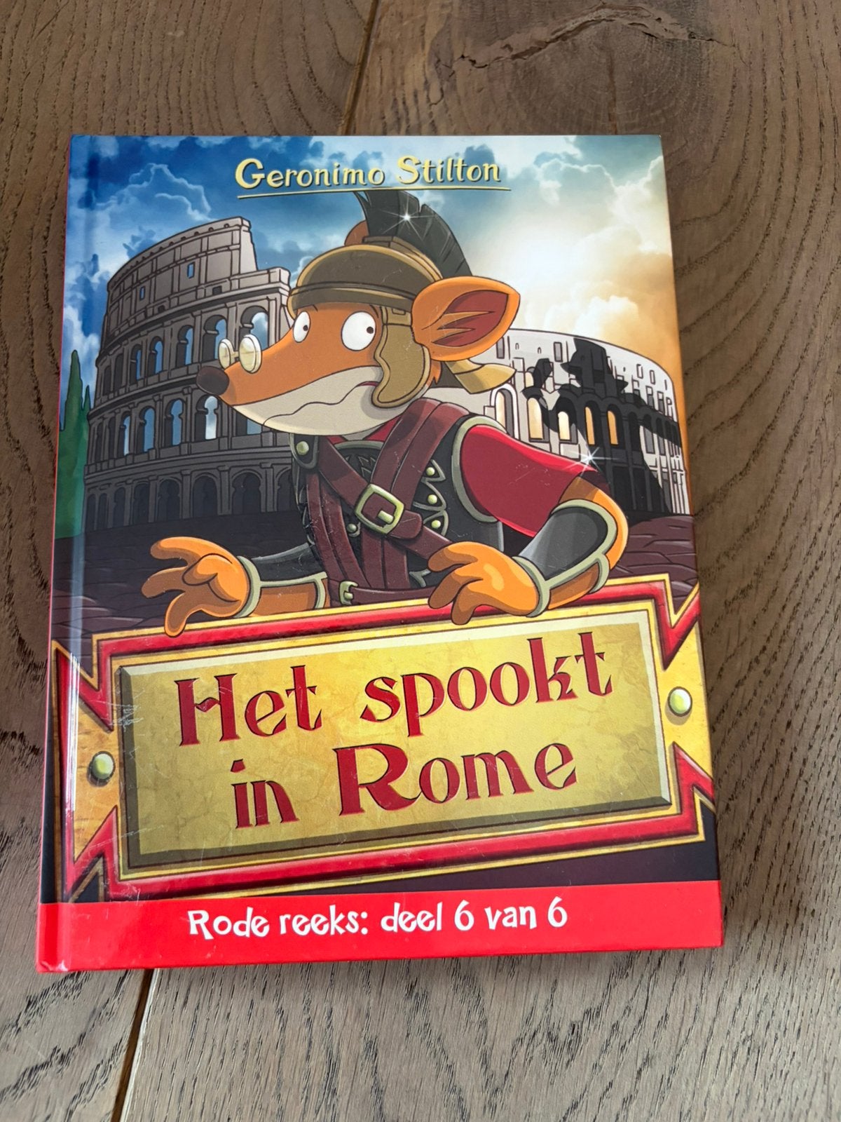 Geronimo Stilton - Rode reeks - 6 - Het spookt in Rome, Ophalen of Verzenden, Zo goed als nieuw, Fictie algemeen