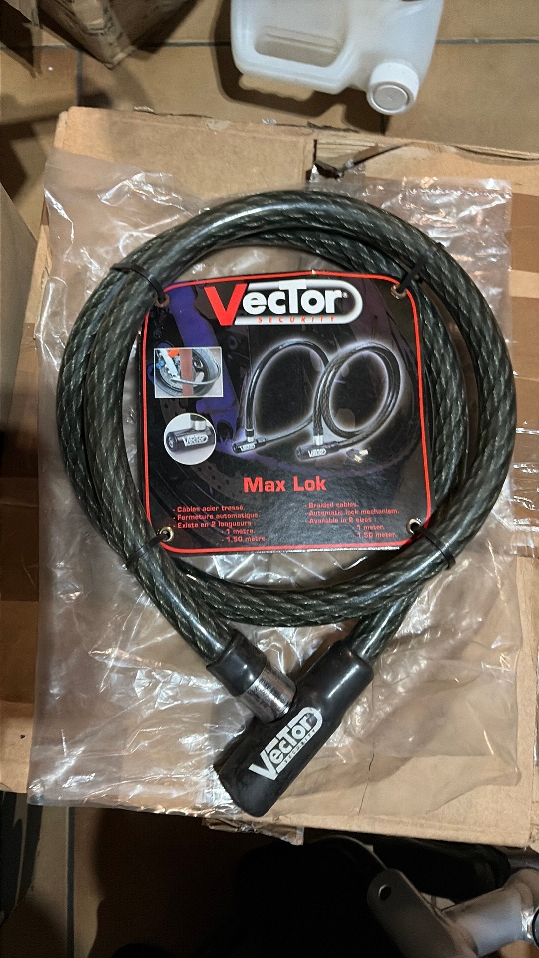 Cadenas 150cm, Vélos & Vélomoteurs, Enlèvement ou Envoi, Neuf