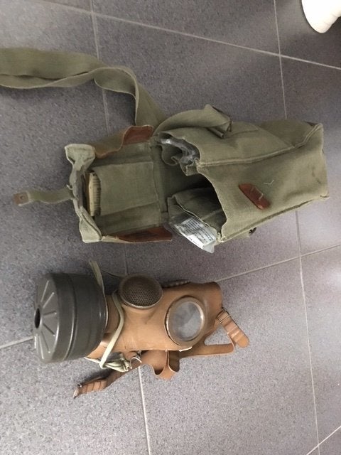 gasmasker, Verzamelen, Ophalen