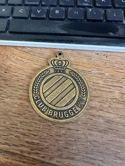 Club Brugge KV medaille metaal, Ophalen, Overige typen, Club Brugge, Info@medclubr.me