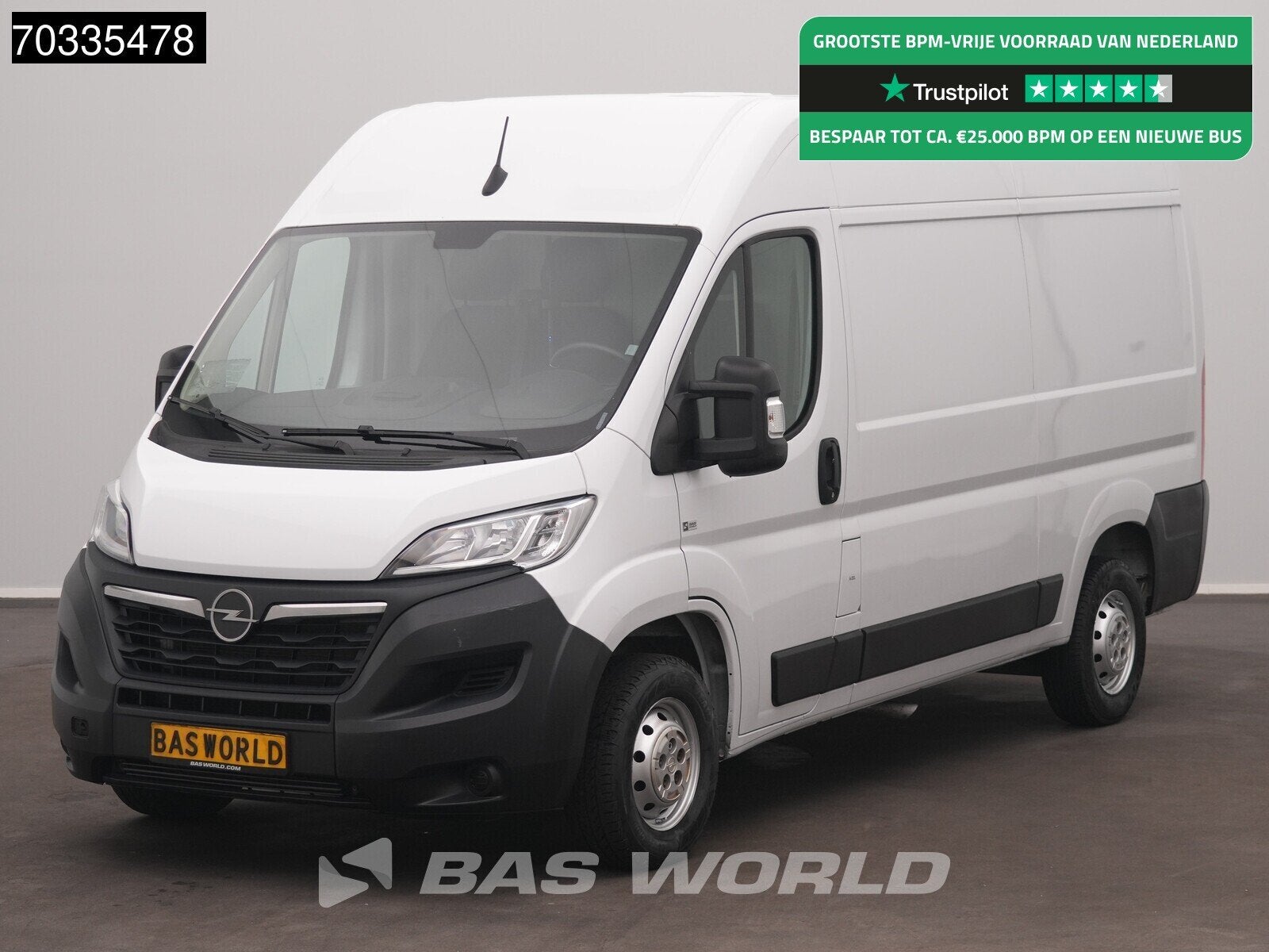 Opel Movano 140PK L2H2 AC/Climate Navi Carplay Camera Cruise, Autos, Achat, Euro 6, Entreprise, 3 places