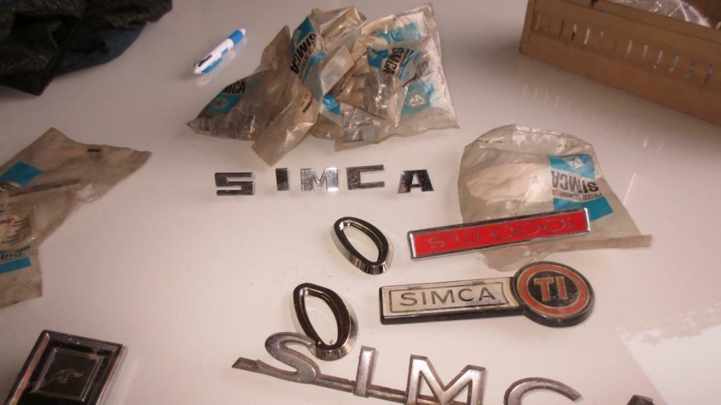 simca oldtimers emblemen, Ophalen of Verzenden, Gebruikt