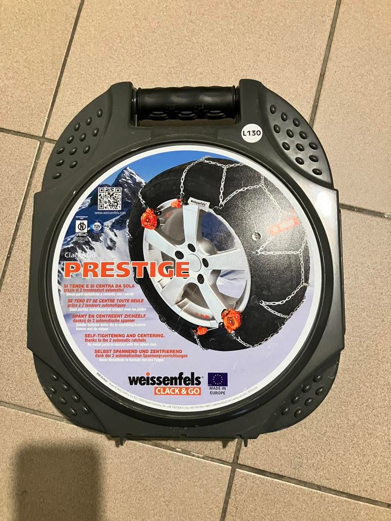 Sneeuwketting Weissenfels Prestige Clack&go !NIEUW!, Auto diversen, Sneeuwkettingen, Ophalen, Nieuw