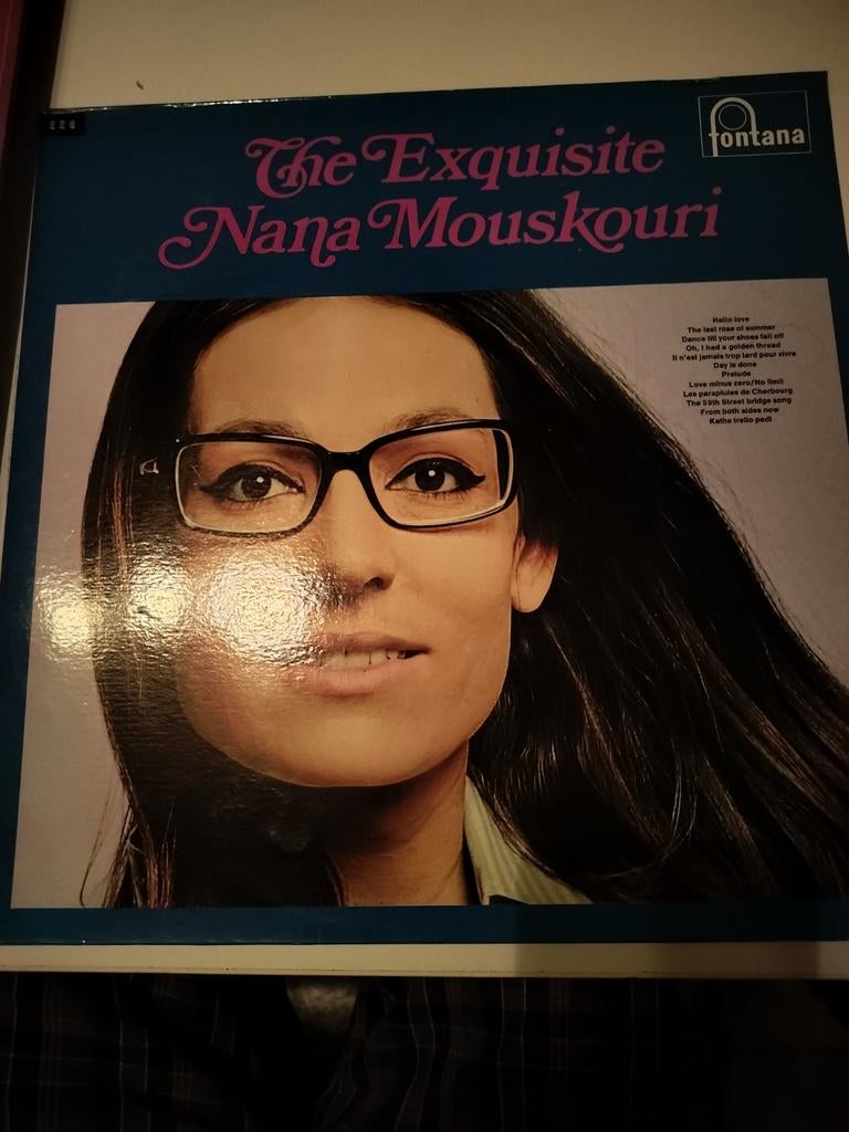 Très bon LP The Exquisite Nana Mouskouri, Enlèvement ou Envoi, Comme neuf