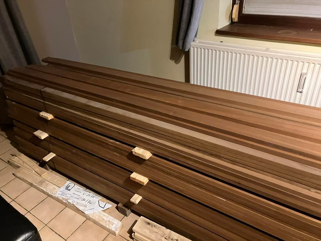 Bardage, Bricolage & Construction, Bois & Planches, Enlèvement, Comme neuf