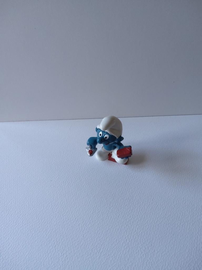 Schtroumpf Mâcon, Enlèvement ou Envoi, Utilisé, Poupée, Figurine ou Peluche