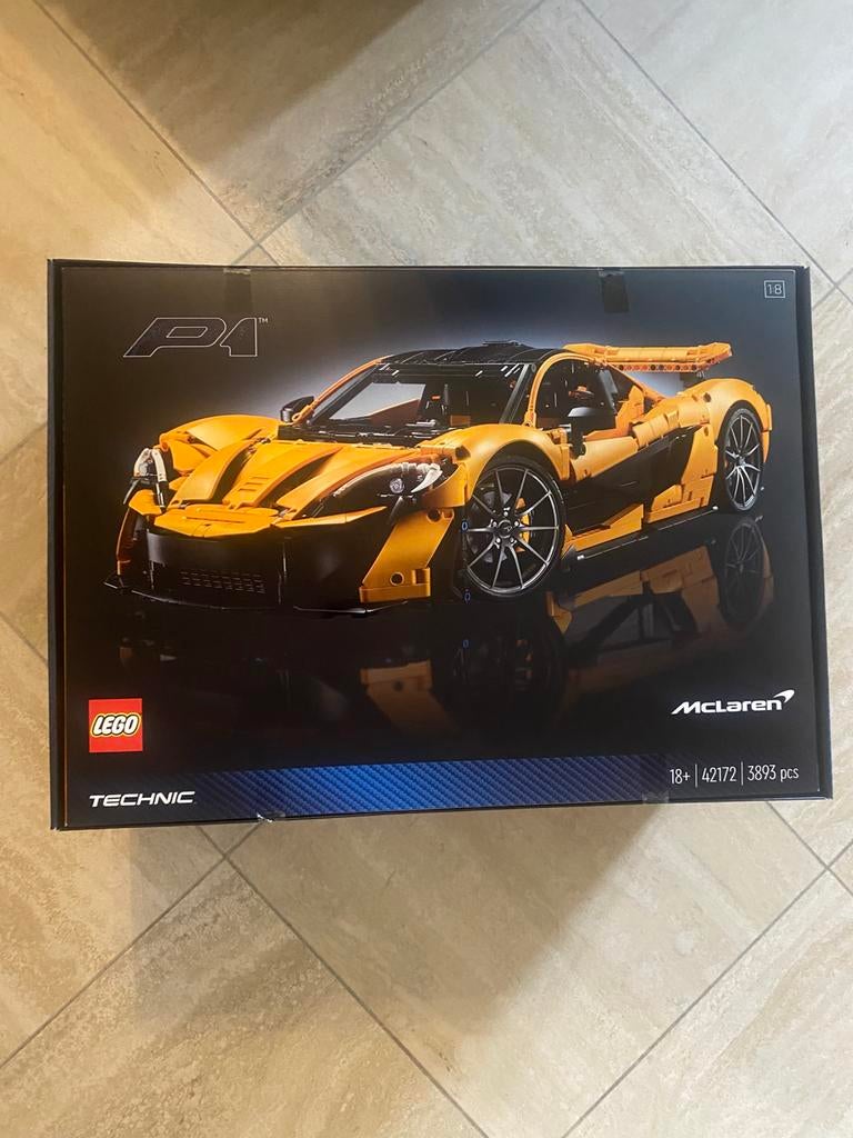 LEGO Mclaren P1 42172, Ophalen of Verzenden, Nieuw, Complete set, Lego