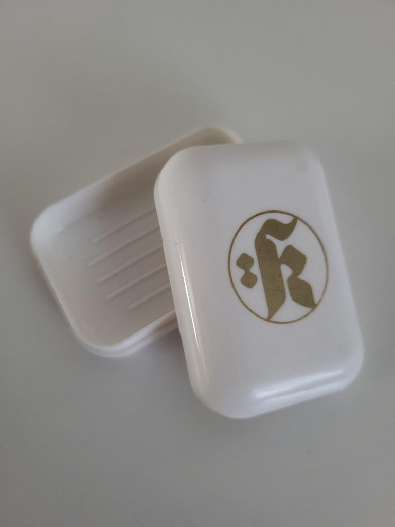zeepdoosje 6 x 4 x 2 cm zeepbakje met deksel, Ophalen of Verzenden, Nieuw