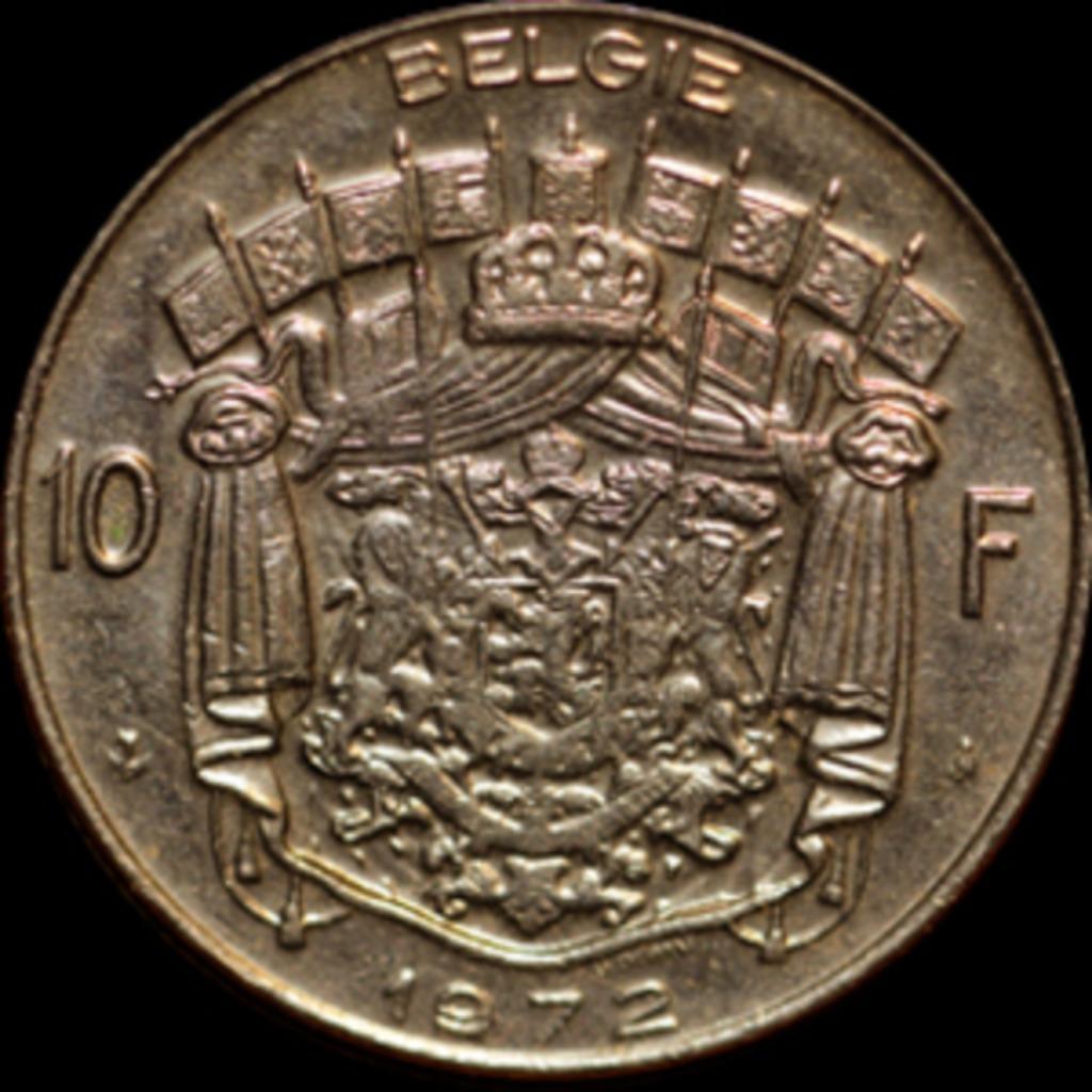 MUNTSTUK 10 frank BELGIE, Postzegels en Munten, Munten | België, Ophalen, Metaal, Losse munt
