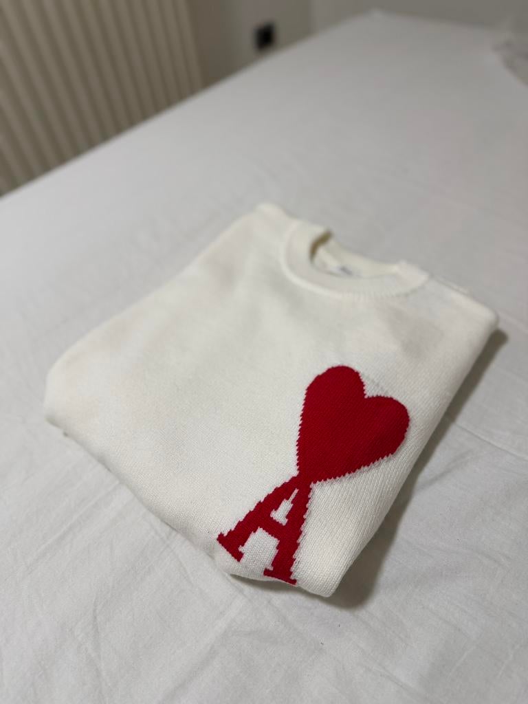 Ami Paris Blanche, Envoi, Neuf, Taille 48/50 (M), Blanc