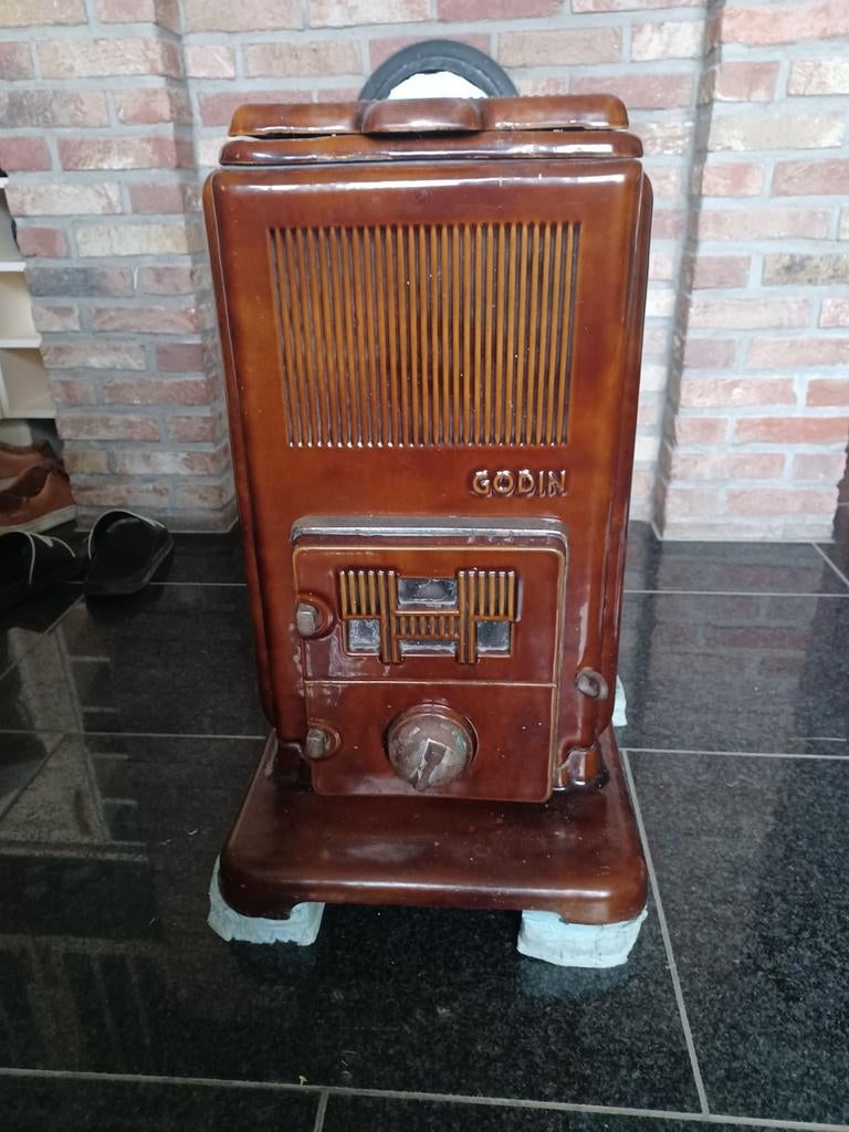 Te koop Kachel  GODIN,,, Huis en Inrichting, Kachels, Ophalen of Verzenden, Zo goed als nieuw