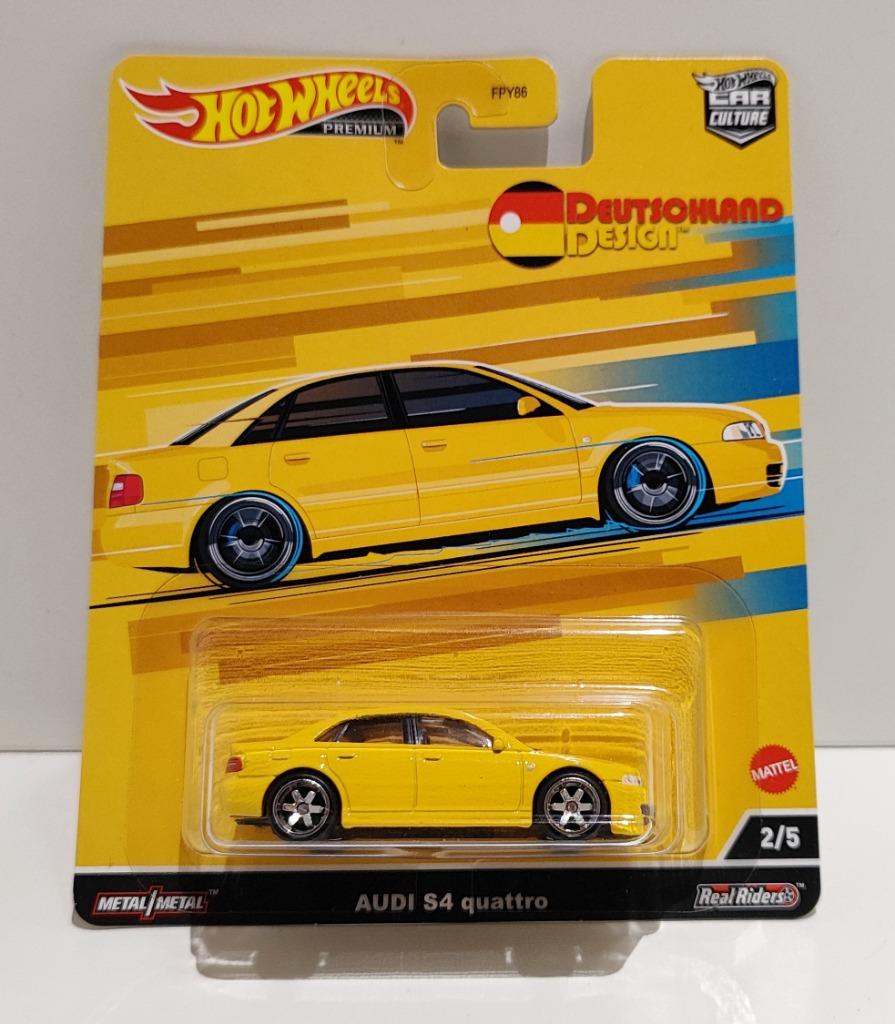 Hot Wheels Audi S4 Quattro Deutschland Design Premium, Enlèvement ou Envoi