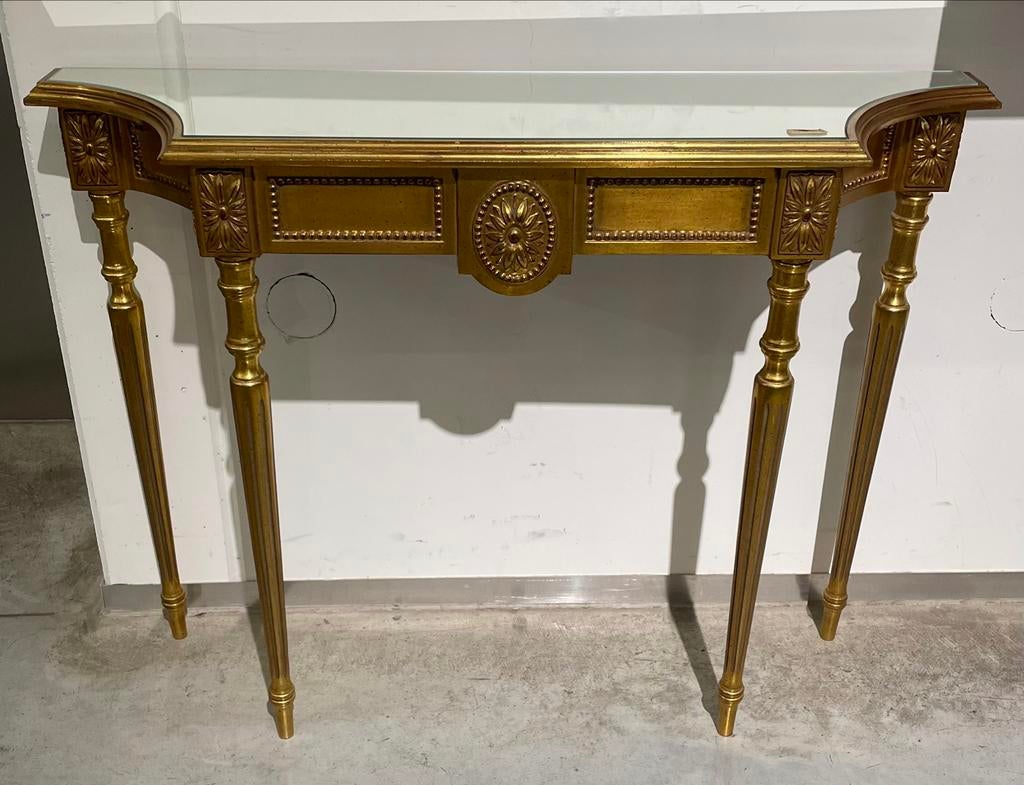 Vintage Hollywood regence style console deknudt belgium, Ophalen