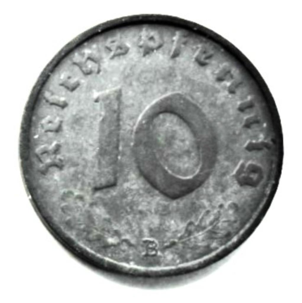 Allemagne 10 reichspfennig 1942 B très belle monnaie KM# 101, Enlèvement ou Envoi, Allemagne, Monnaie en vrac
