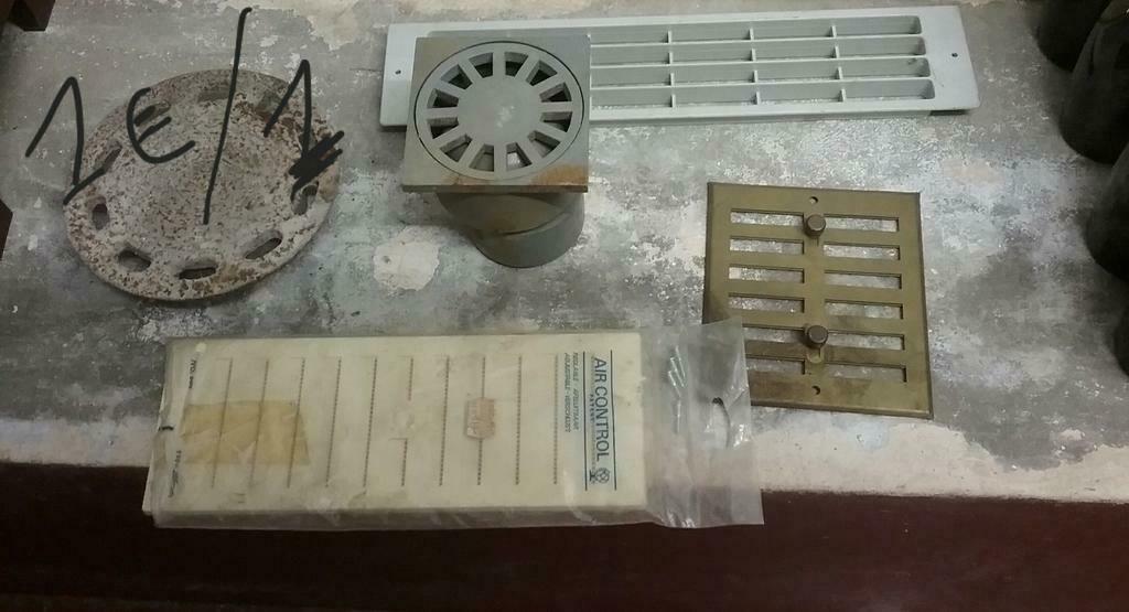 Diverses grilles  un euro pièce le sterput (vendu), Bricolage & Construction, Tuyaux & Évacuations, Enlèvement ou Envoi, Utilisé