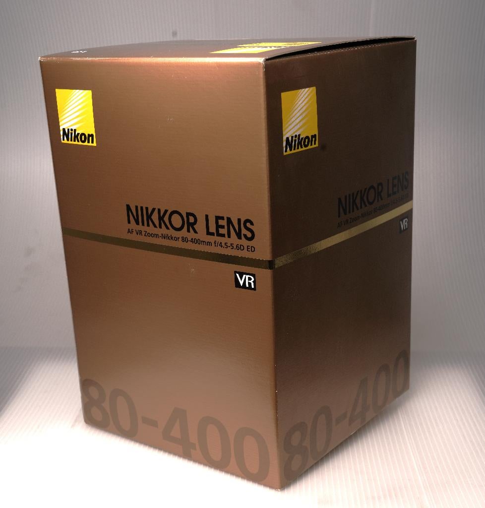 nikon nikkor lens 80-400mm 4.5-5.6, Audio, Tv en Foto, Foto | Lenzen en Objectieven, Ophalen of Verzenden, Zo goed als nieuw, Telelens