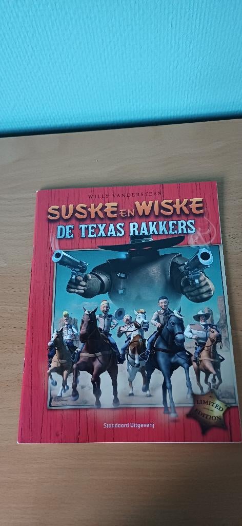 Suske en Wiske - De Texas Rakkers, Boeken, Eén stripboek, Verzenden, Zo goed als nieuw, Willy Vandersteen
