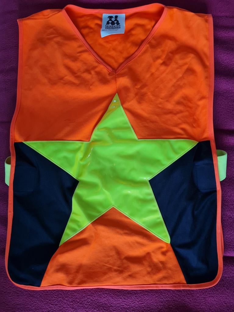 Fluo vestje Levenslijn - kind, Ophalen of Verzenden, Gebruikt