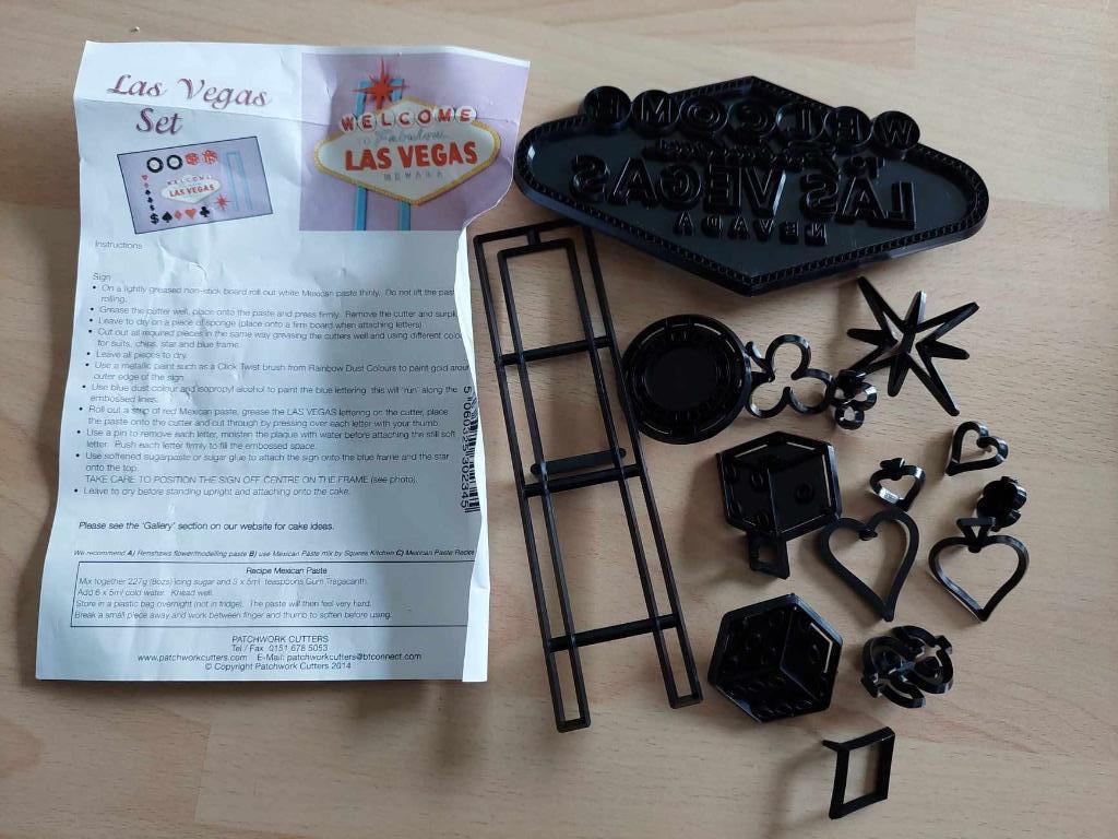 Patchwork Cutter Las Vegas, Ophalen of Verzenden, Zo goed als nieuw, Taarten of Cupcakes, Overige typen