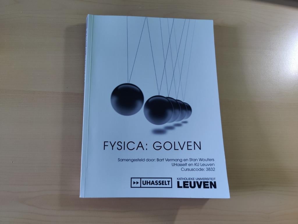 Fysica golven boek, Boeken, Ophalen, Zo goed als nieuw, Pearson
