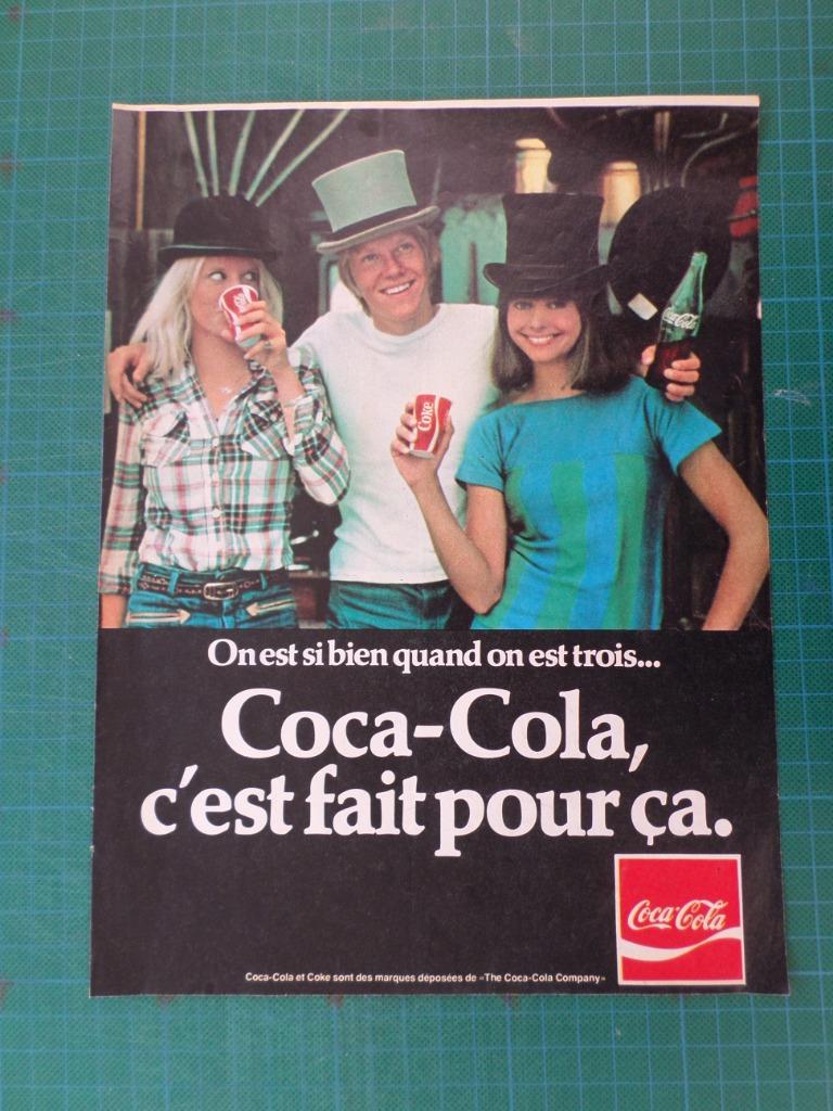 Coca-Cola - publicité papier - 1978, Enlèvement ou Envoi, Utilisé, Autres types