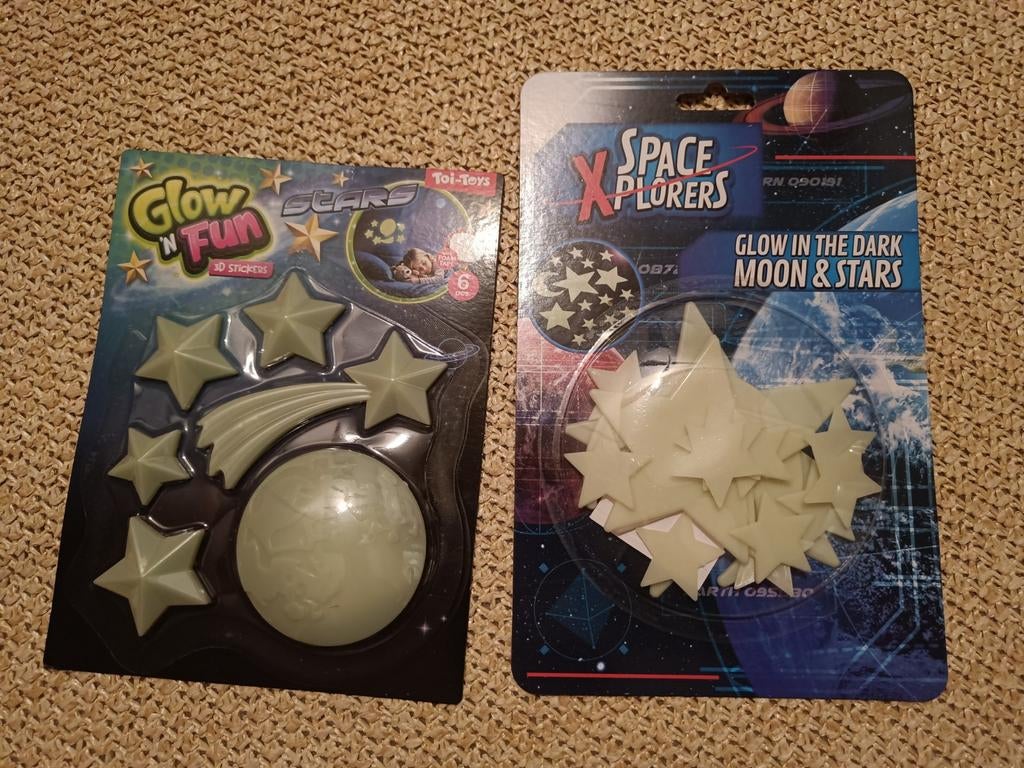 Glow in the dark stickers, Ophalen of Verzenden, Nieuw
