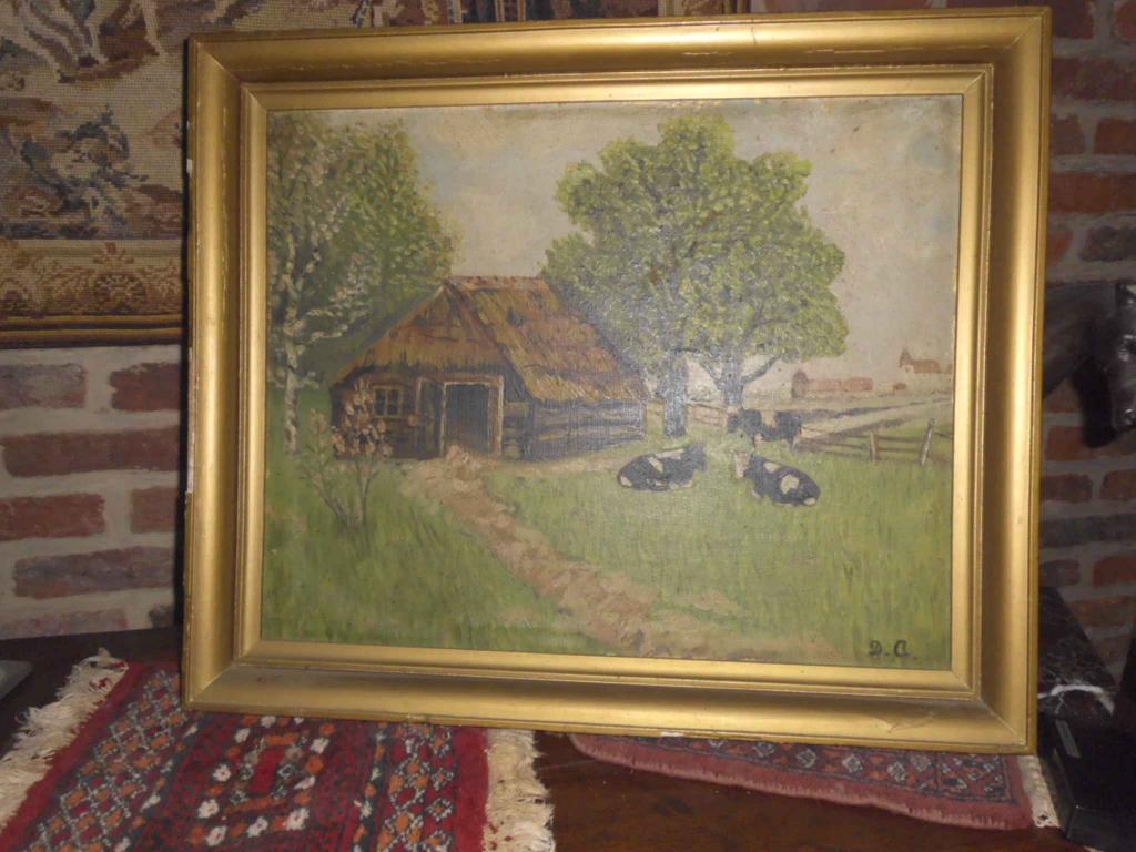 Mooie schilderij te koop, geschilderd op doek, Ophalen