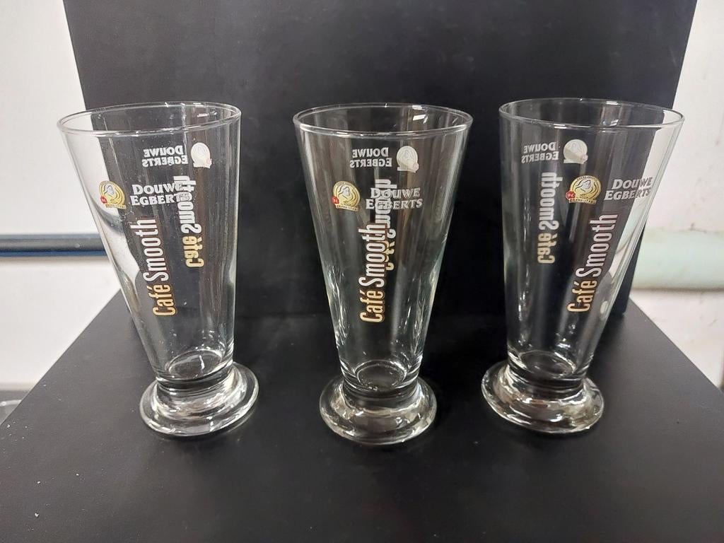 Douwe egberts café smooth glazen, Verzamelen, Ophalen of Verzenden, Zo goed als nieuw, Overige typen