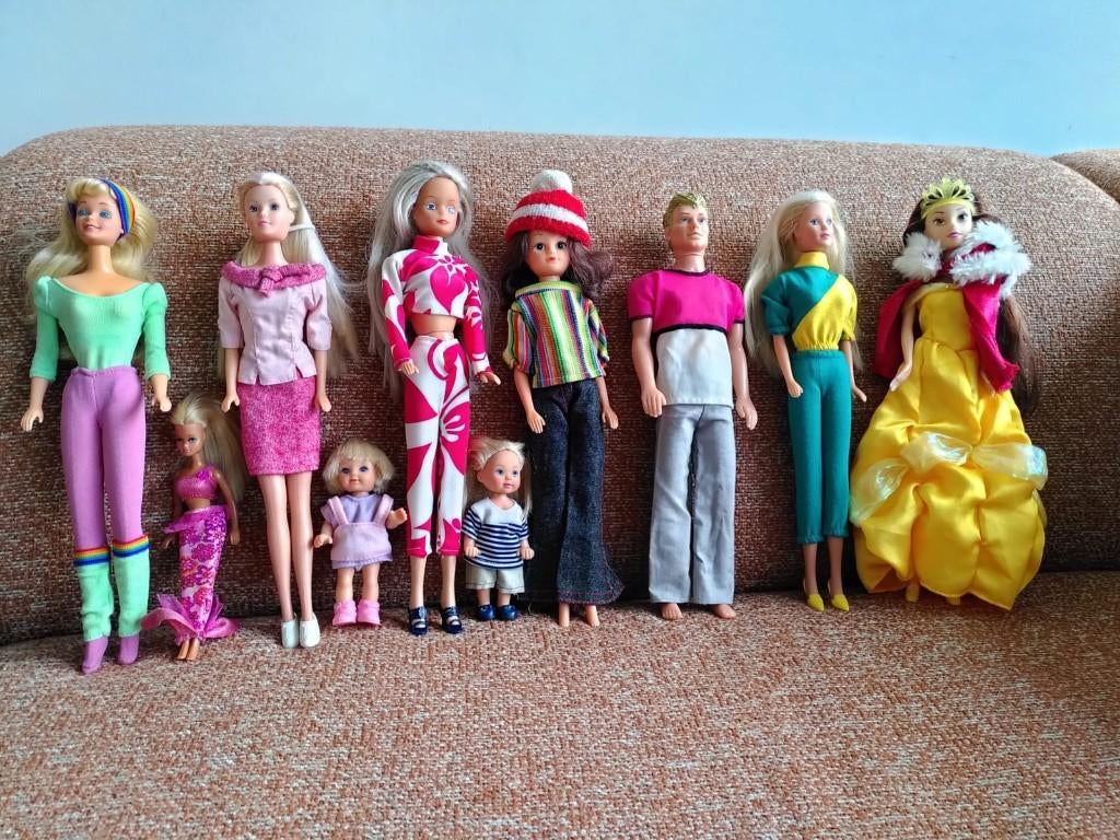 Barbie, Steffi Love, Disney princess e.a. poppen, Enlèvement ou Envoi, Utilisé, Barbie