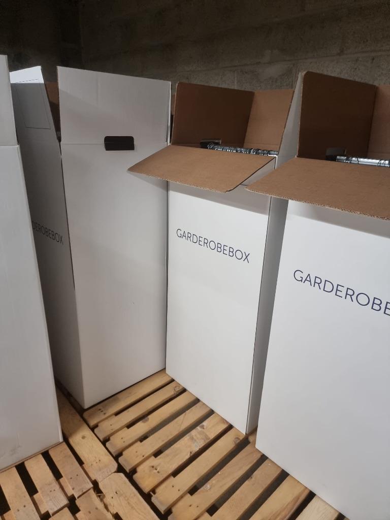 Garderobedozen, Ophalen, Gebruikt