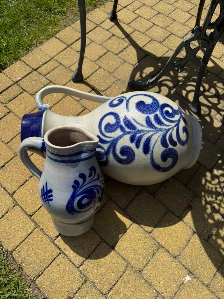 Tuinvaas/kruik - prijs voor de 2 samen, Tuin en Terras, Tuinvazen, Ophalen, Gebruikt