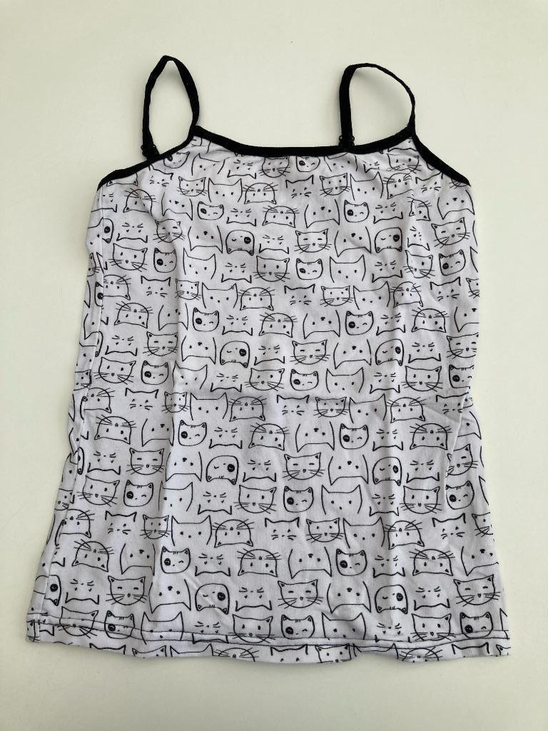 Hemdje katjes - Zeeman - maat 146/152, Gebruikt, Meisje, Ophalen of Verzenden, Nacht- of Onderkleding
